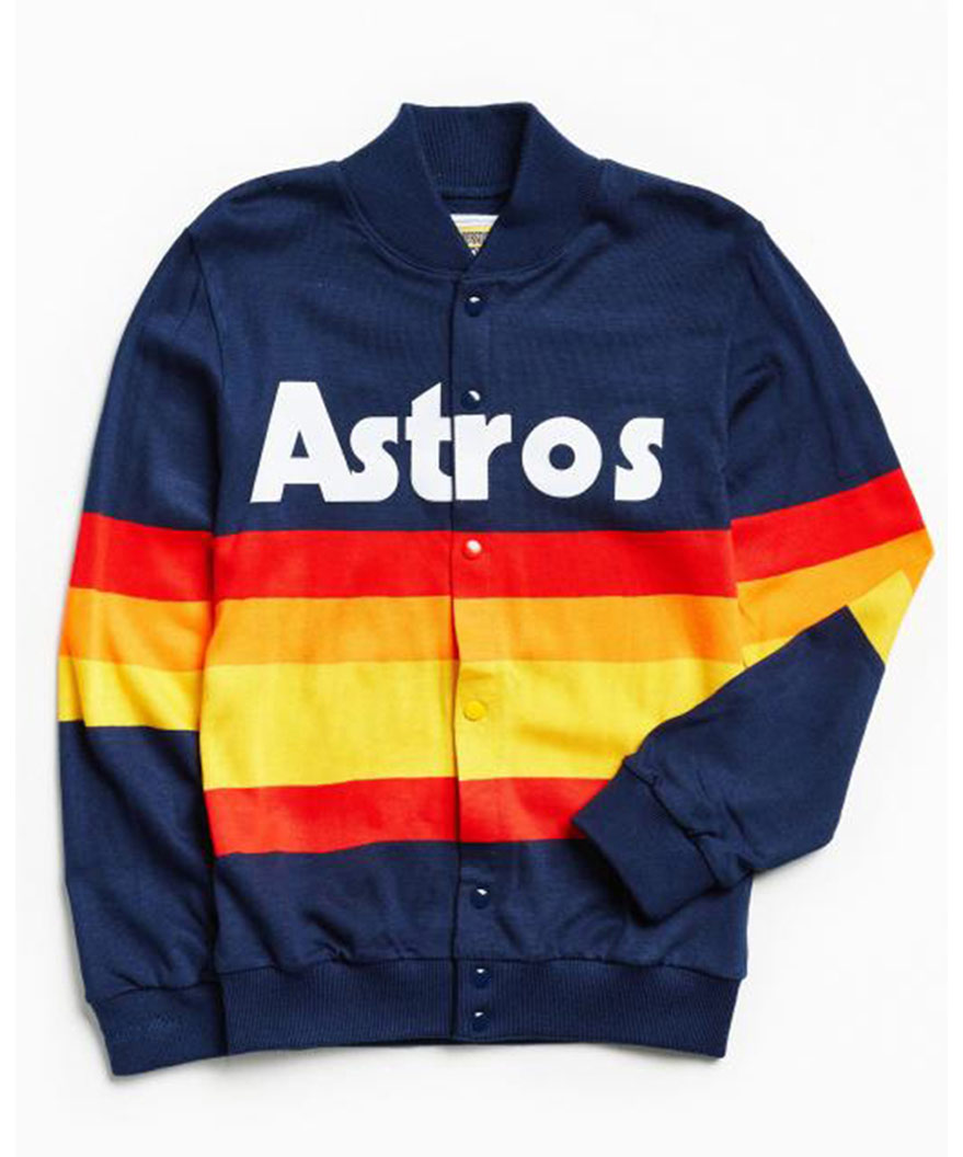 Kate Upton Astros Jacket  Houston Blue Astros Sweater